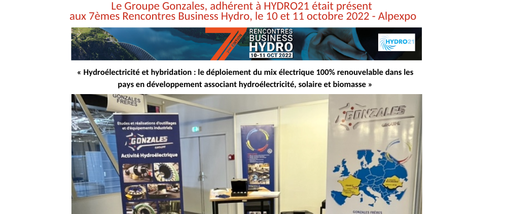 Salon HYDRO21 - Alpes Expo - Grenoble