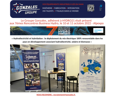 Salon HYDRO21 - Alpes Expo - Grenoble